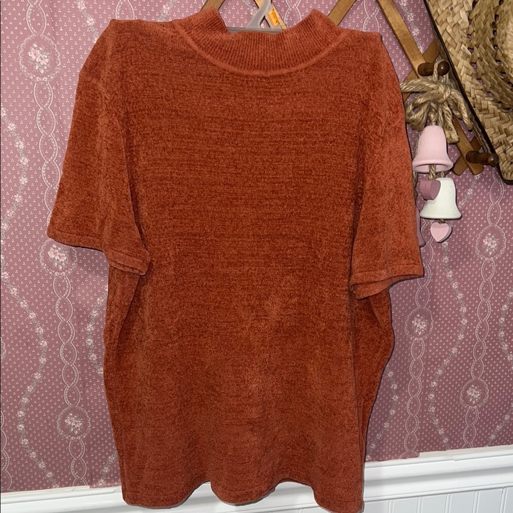 Vintage Rust Orange Top